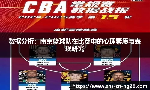 数据分析:南京篮球队在比赛中的心理素质与表现研究